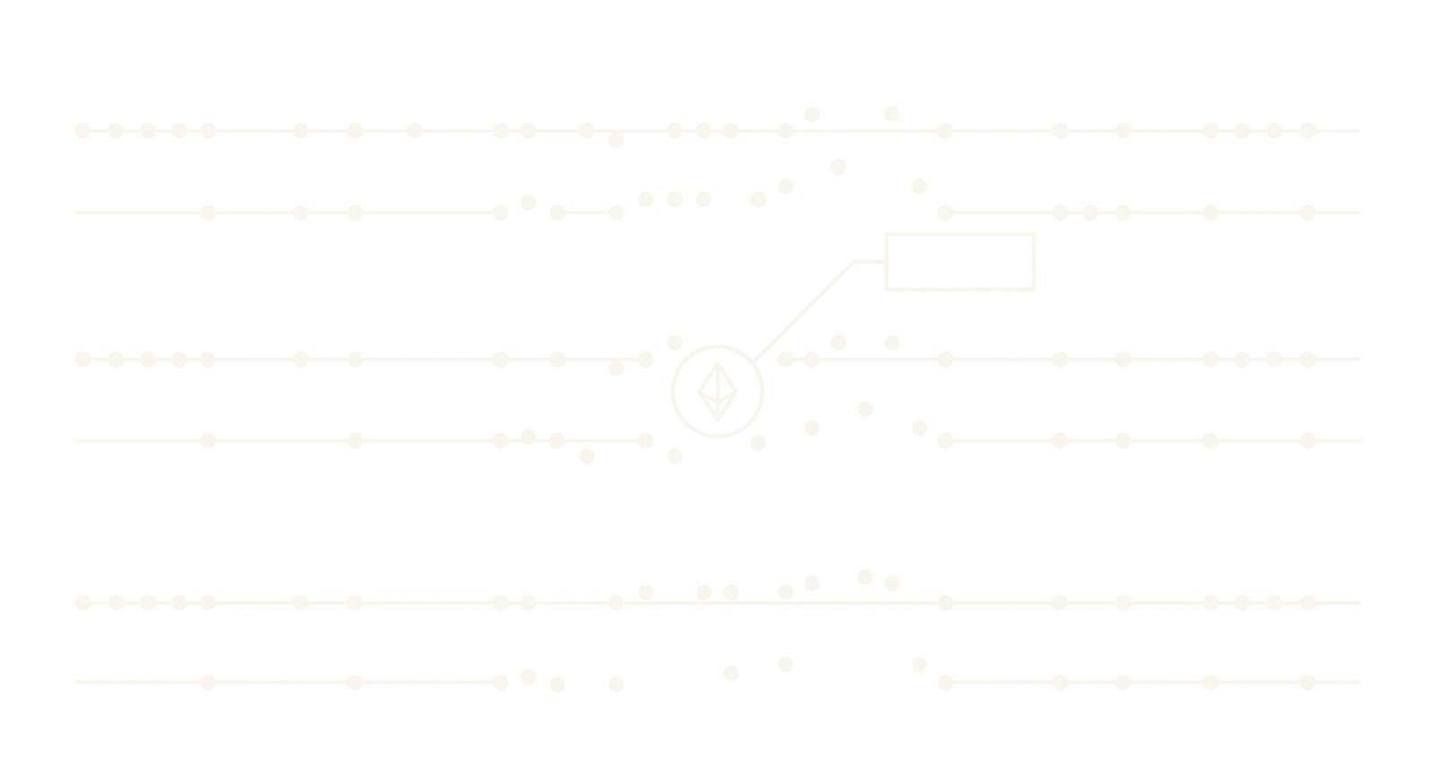 Line drawing of several aligned rows of sequence data with one differing position circled and called out to a label.